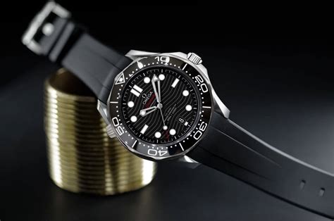 omega seamaster 20mm black rubber strap|Omega Seamaster aftermarket rubber strap.